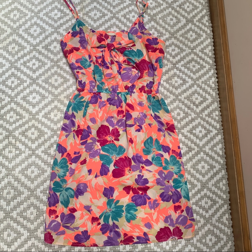 SOLD Floral print sun dress